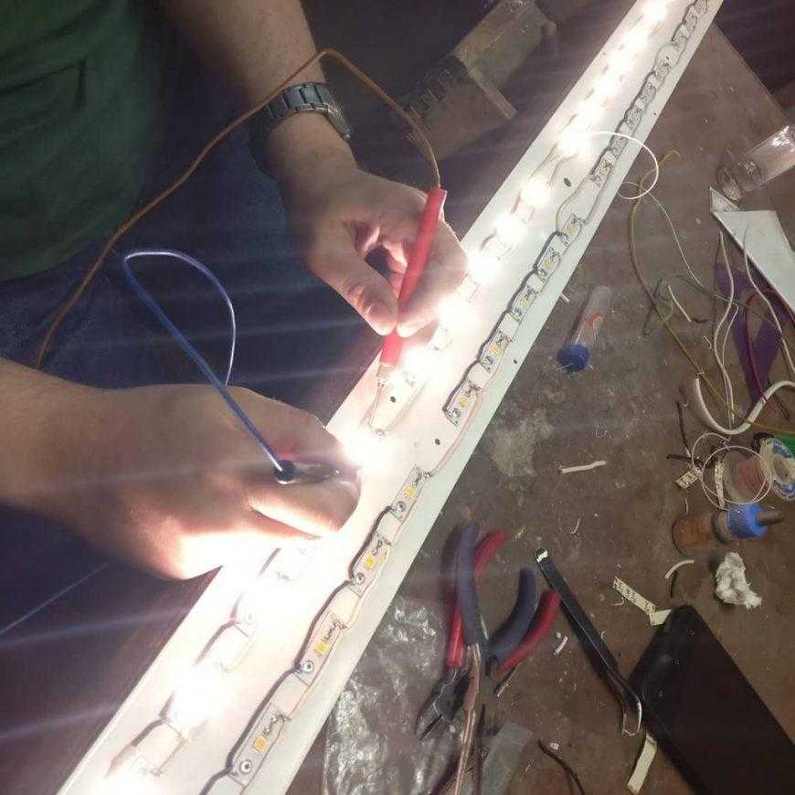 Arduino светильник из адресной led ленты » ардуино уроки
