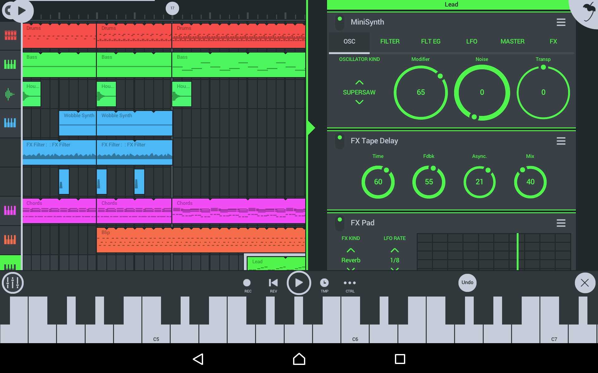 FL Studio mobile синтезаторы