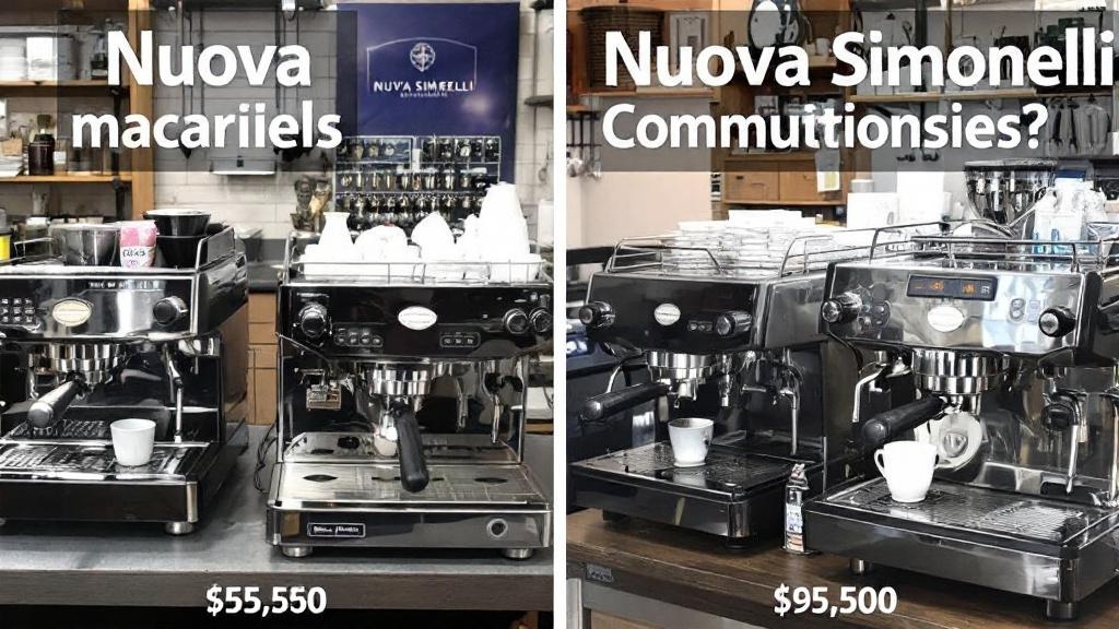 Кофемашины Nuova Simonelli: выбор и эксплуатация