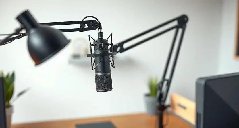 Как выбрать стойку-пантограф для микрофона