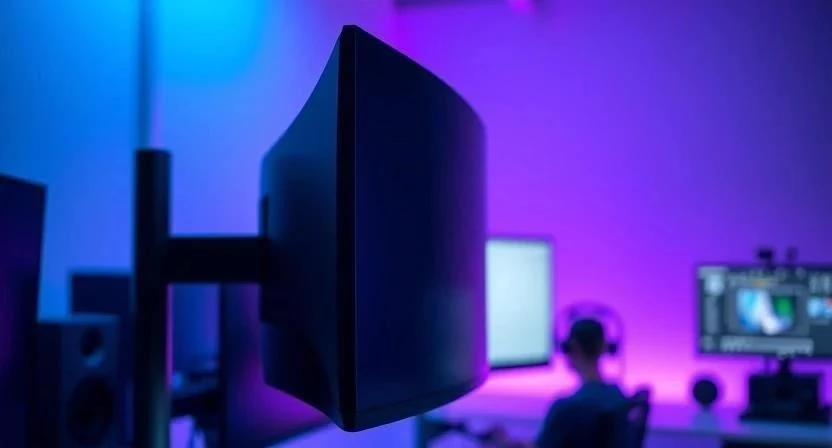Изогнутый или плоский монитор для программирования