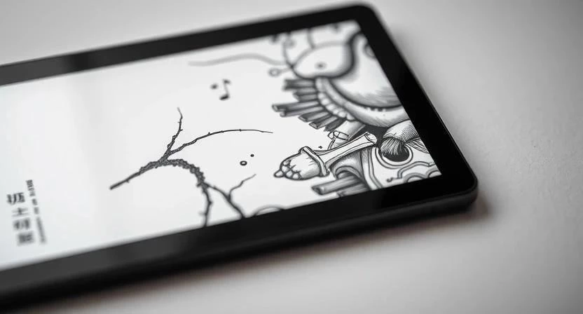 Планшет или электронная книга для чтения графических новелл