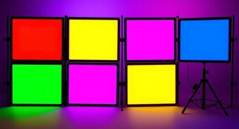 Как настроить и использовать RGB панель в домашней студии