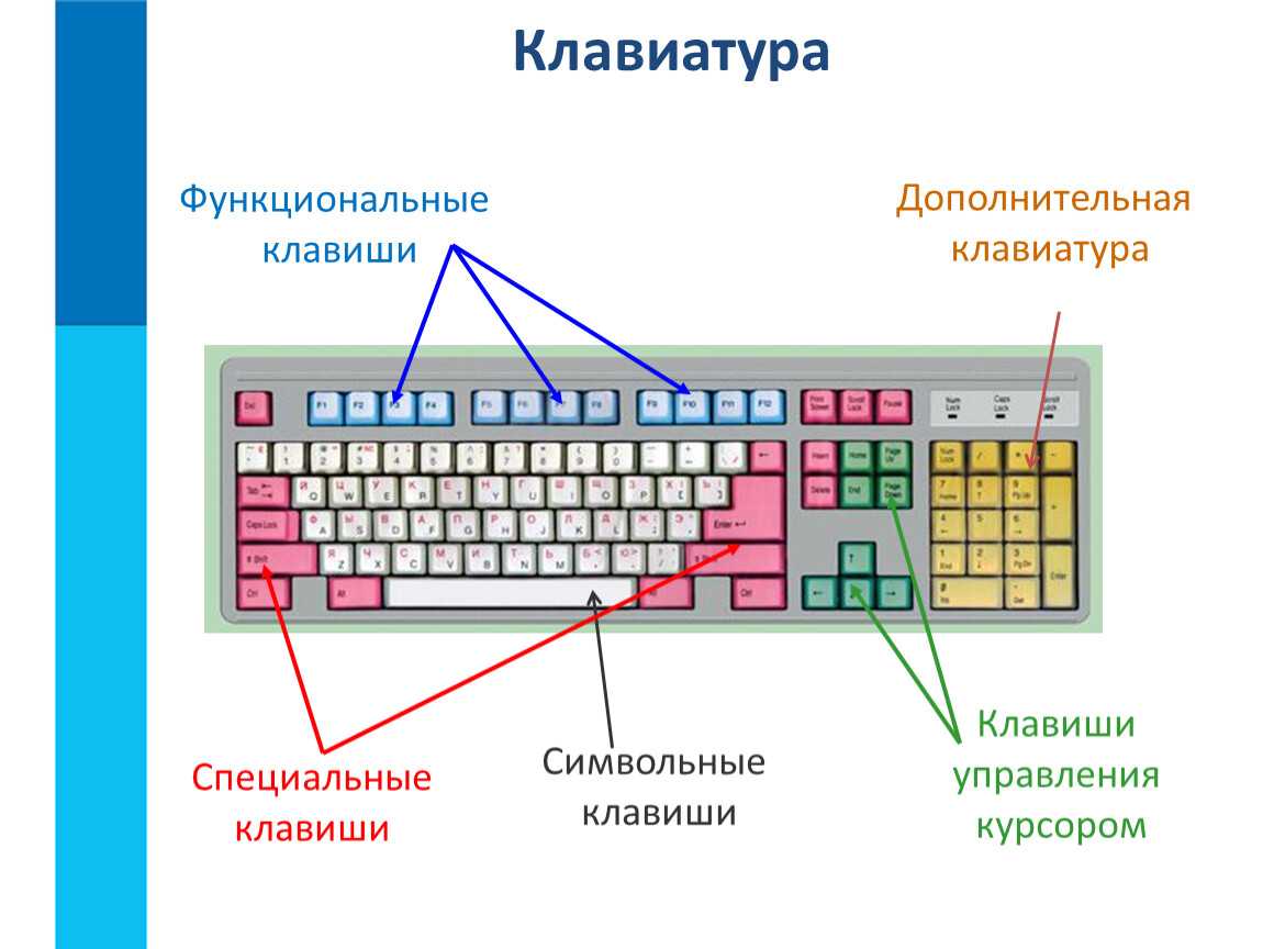 Клавиатура ноутбука схема