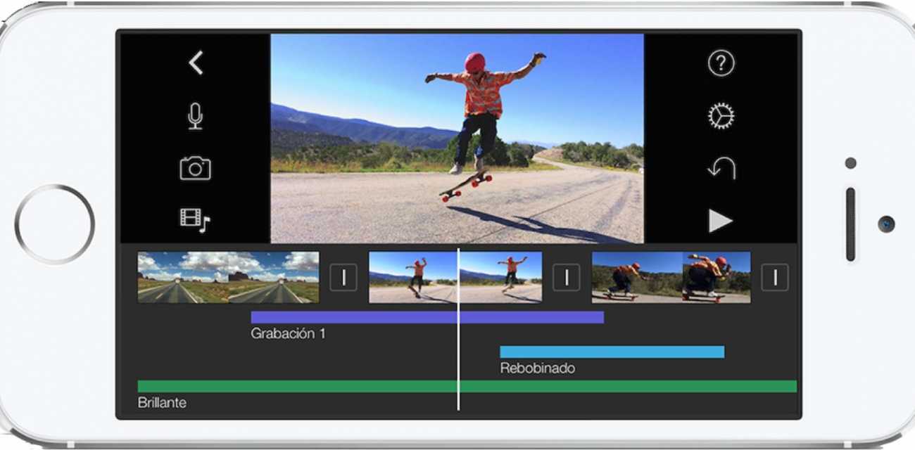 IMOVIE IOS Интерфейс