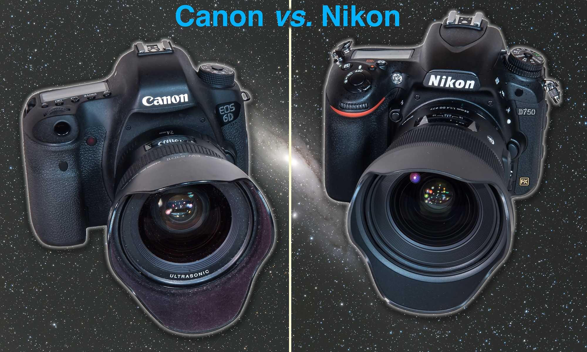 Марка и модель камеры Nikon d750