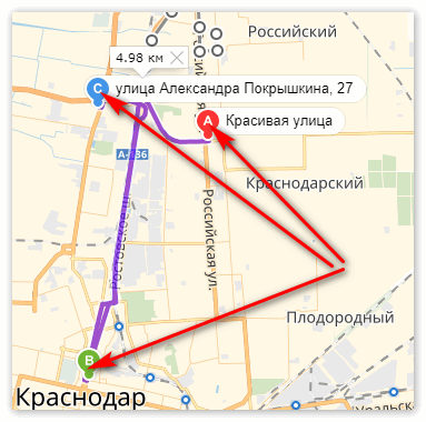 Карта минска расстояние замерять