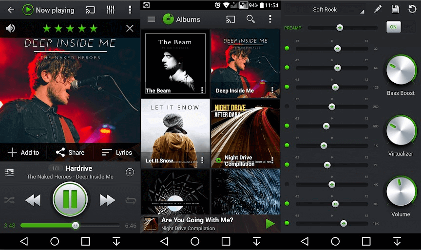 Media player android. PLAYERPRO Music Player. Виджет музыкальный плеер. Самый лучший плеер для андроид. Топ аудиоплееров для андроид.