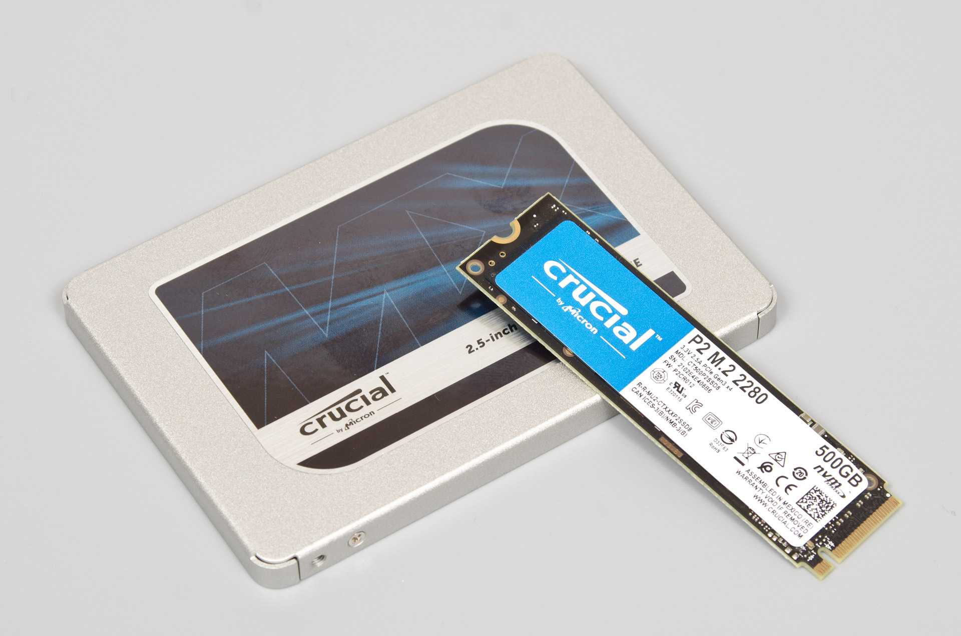Обзор crucial p3